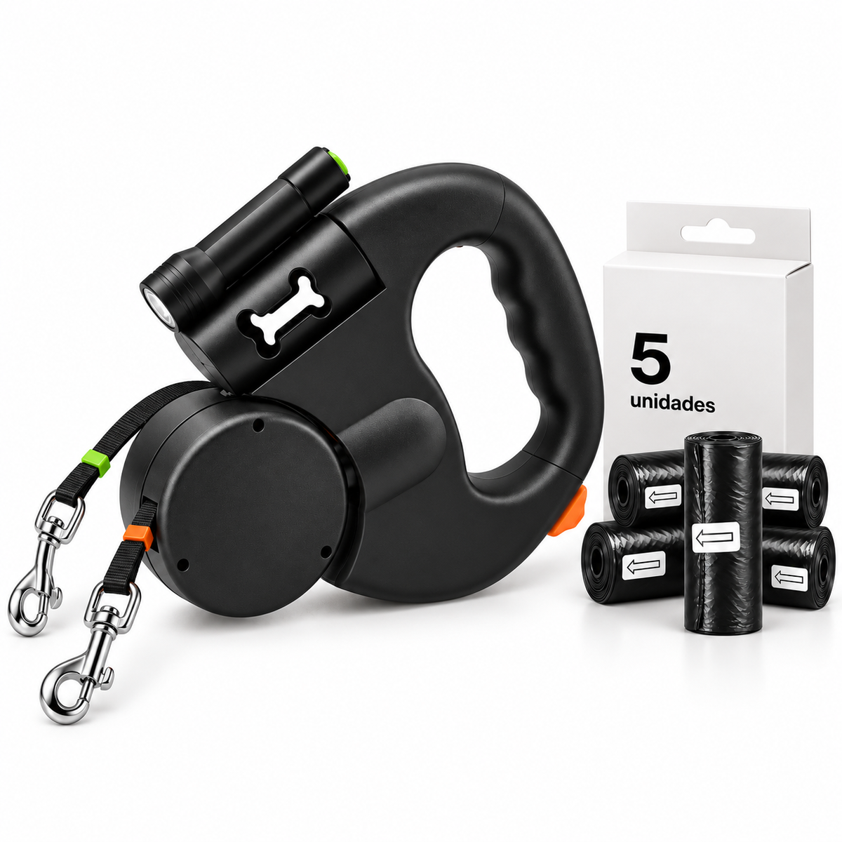 Pack Correa+Bolsas basura 5uds (GRATIS)