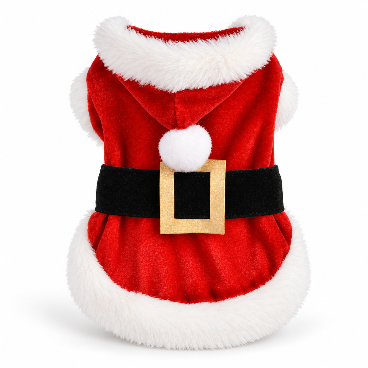 Disfraz de Navidad para Perros con Abrigo Encapuchado