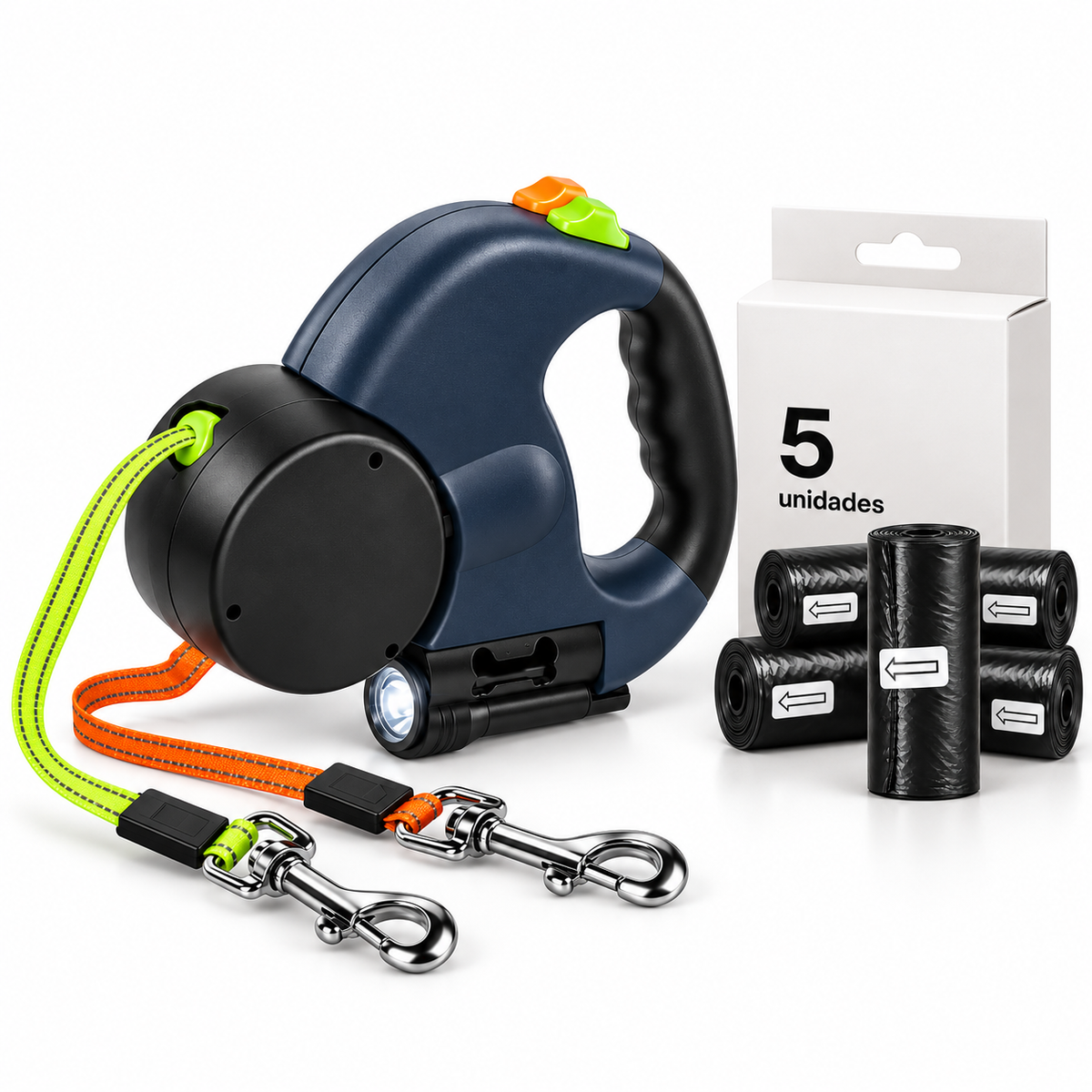 Pack Correa+Bolsas basura 5uds (GRATIS)